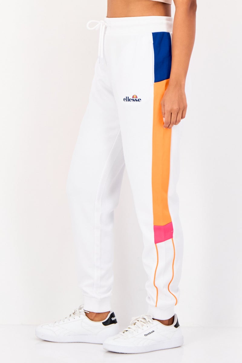 Ellesse Women Sportswear Fit Drawstring Outdoor Sweatpants, White  - Image 2