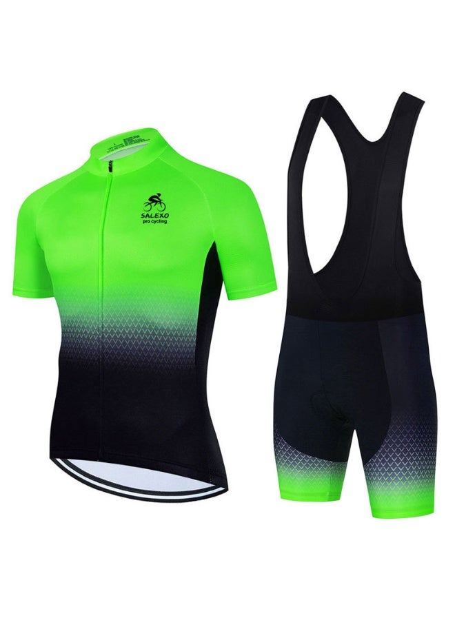 KUYING New Men's And Women's Summer Cycling Suit Set  - Image 1
