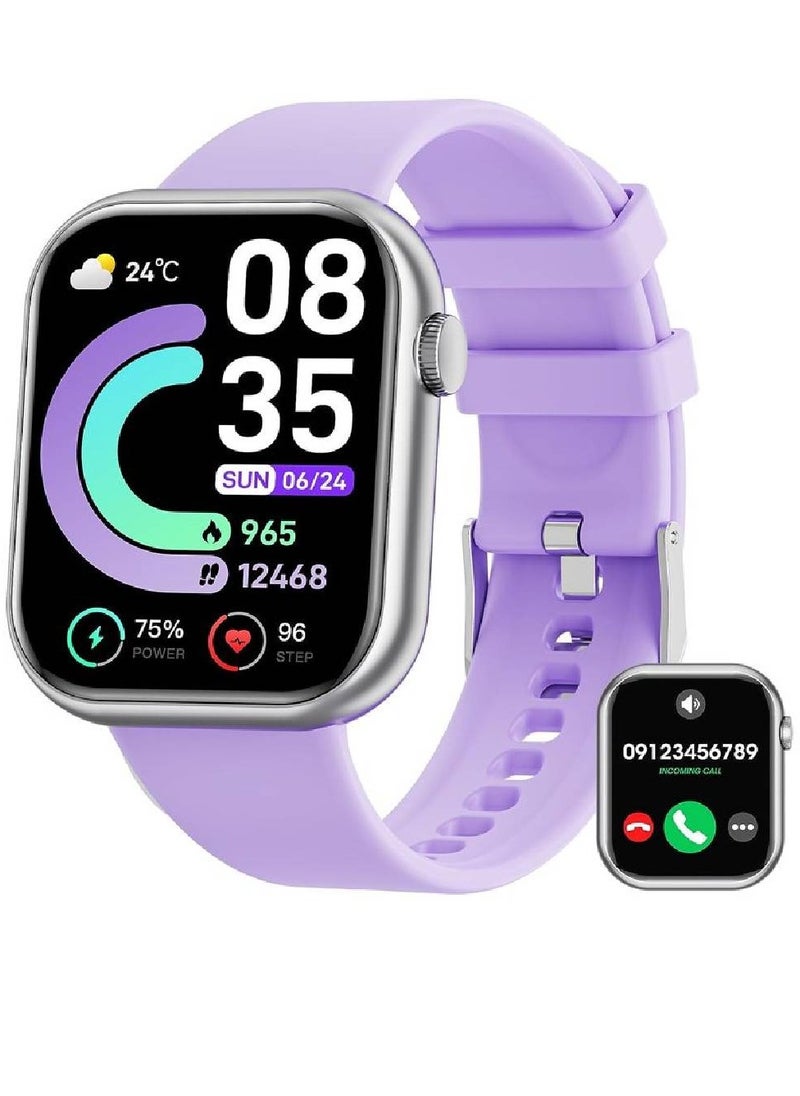 Roxxon - Smart Watch For Women Bluetooth Call Full Touch Screen Smartwatch Fitness Watch With Heart Rate Sleep Monitor Sports Modes Activity Tracker For Android iOS - Image 1