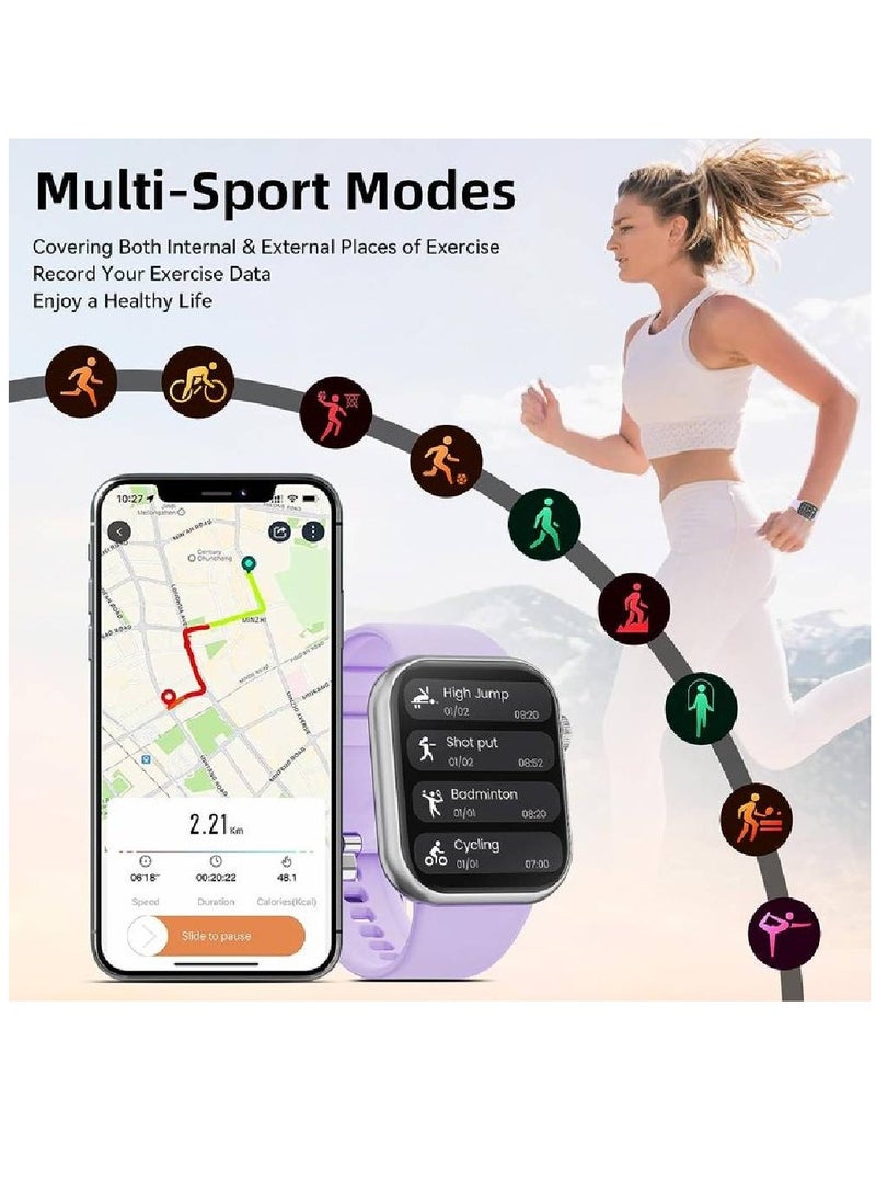 Roxxon - Smart Watch For Women Bluetooth Call Full Touch Screen Smartwatch Fitness Watch With Heart Rate Sleep Monitor Sports Modes Activity Tracker For Android iOS - Image 1