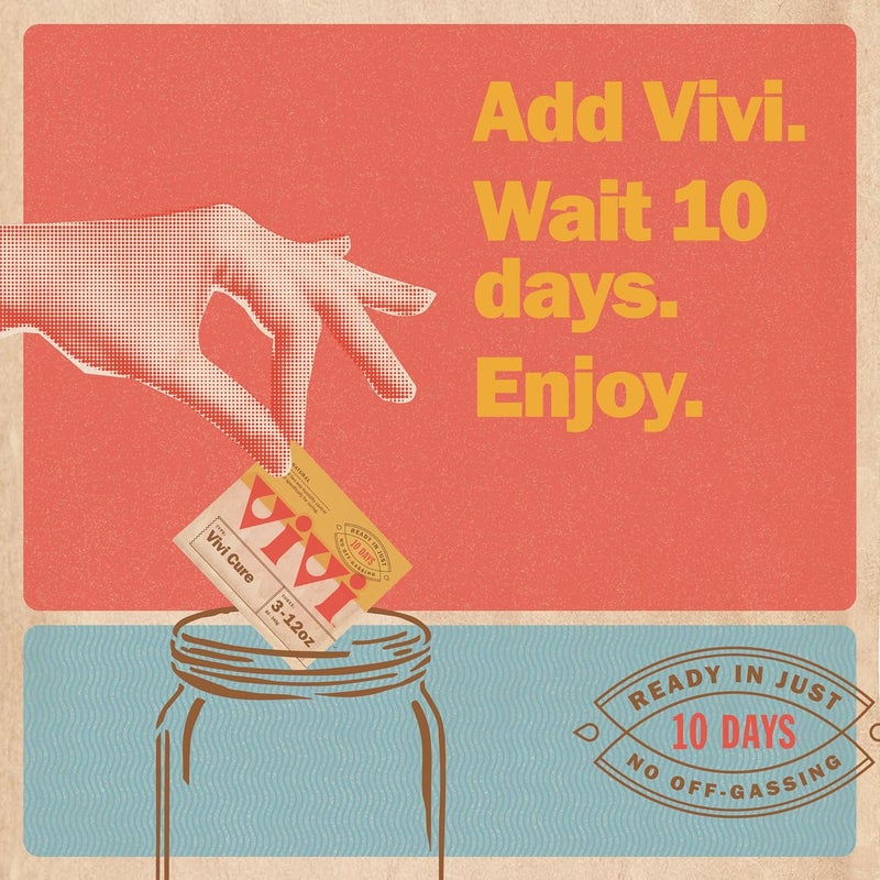 Vivi Fresh Vivi by Boveda Humidity Control Packs for All Airtight Storage Containers, Ready in 10 Days, 4-Pack with Resealable Bag - Image 4