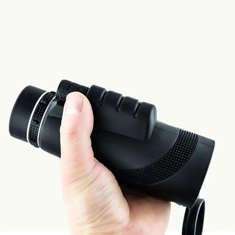 Glasses 80*100 monocular telescope low light night vision HD high magnification mobile phone camera telescope - Image 3