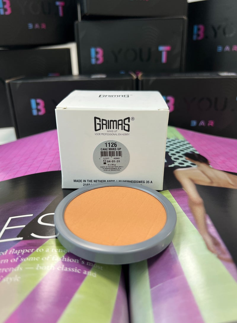 Grimas Cake Makeup 1126 - Image 2