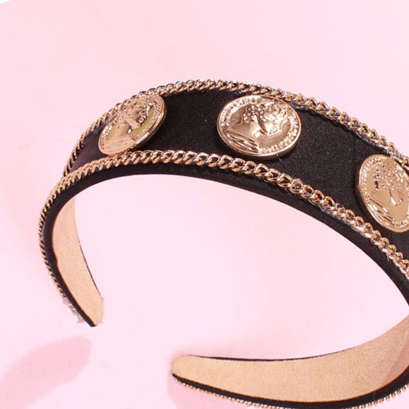 Black Satin Wide Headband For Women Daily Wear And Styling Hair Accessory - Image 5