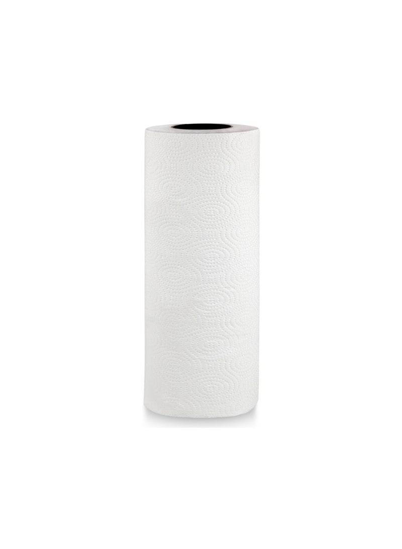 Tumuh Kitchen Tissue Roll super Towel , 6+2 Rolls 360 Sheets White - Image 2