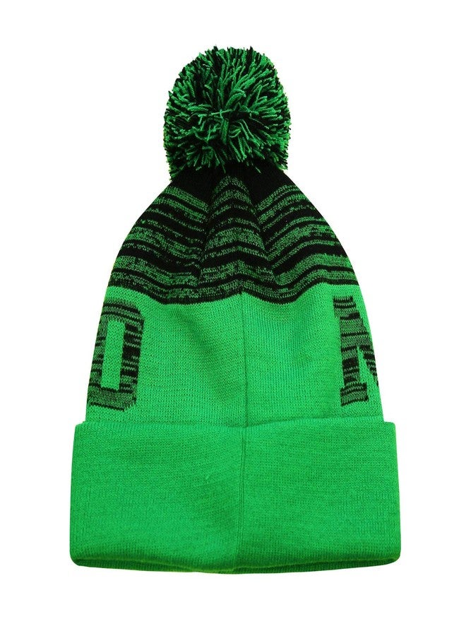 Icon Sports Womens Beanie Hat, Green, One Size US - Image 2