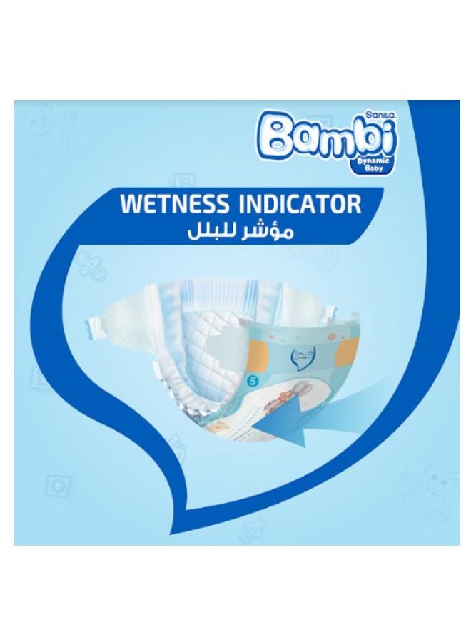 Sanita Bambi Baby Diapers Pants Jumbo Pack, Size 5 X-Large 12-18 Kg - Image 5