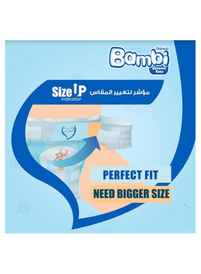 Sanita Bambi Baby Diapers Pants Jumbo Pack, Size 5 X-Large 12-18 Kg - Image 4