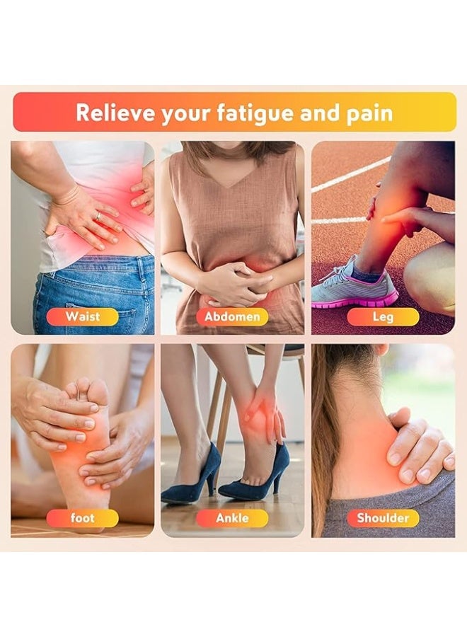 قربة مياه ساخنة من المطاط الطبيعي الفاخر مع غطاء صوف ناعم، حقيبة حرارية لتخفيف الآلام والتدفئة، وسيلة مثالية للراحة والاسترخاء للكبار والأطفال. - Image 3