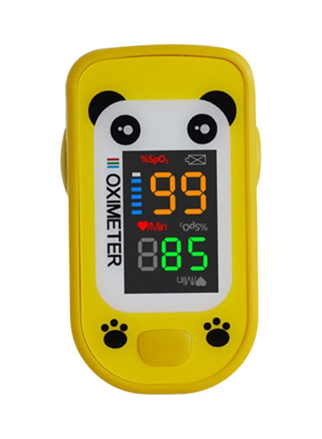 NIBEMINENT Portable Fingertip Pulse Oximeter Yellow - Image 1