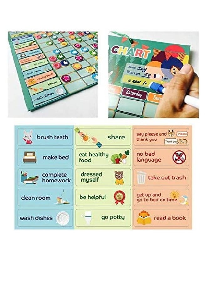 Cutie Cute - Reward Chart Magnetic Reward And Responsibility Chart For Kids - Image 1