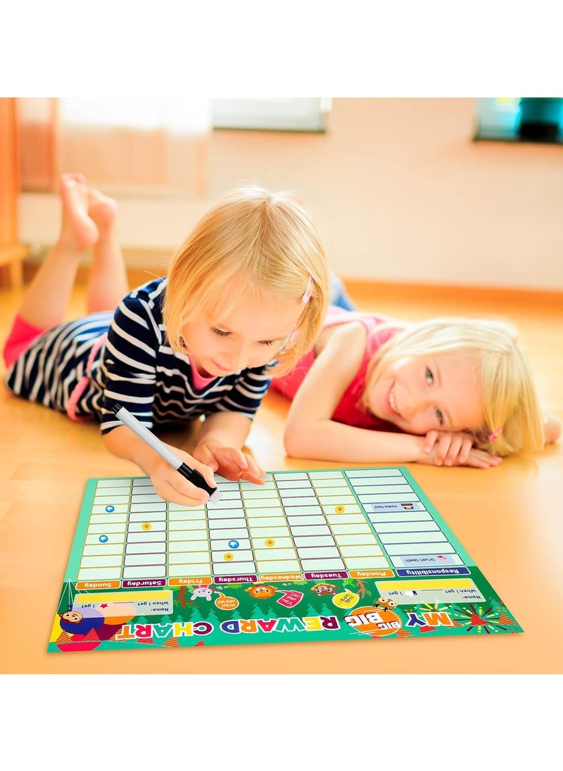 Cutie Cute - Reward Chart Magnetic Reward And Responsibility Chart For Kids - Image 1