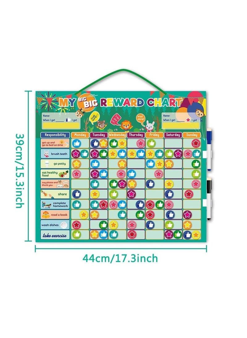 Cutie Cute - Reward Chart Magnetic Reward And Responsibility Chart For Kids - Image 1
