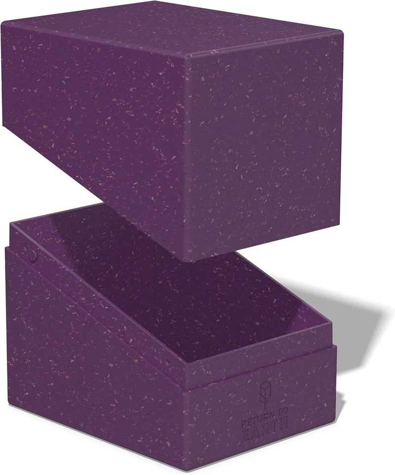 Ultimate Guard RTE Boulder 133+, Deck Case for 133 Double-Sleeved TCG Cards, Purple, 87% Renewable, Made in Germany, Secure & Durable Storage… - Image 3