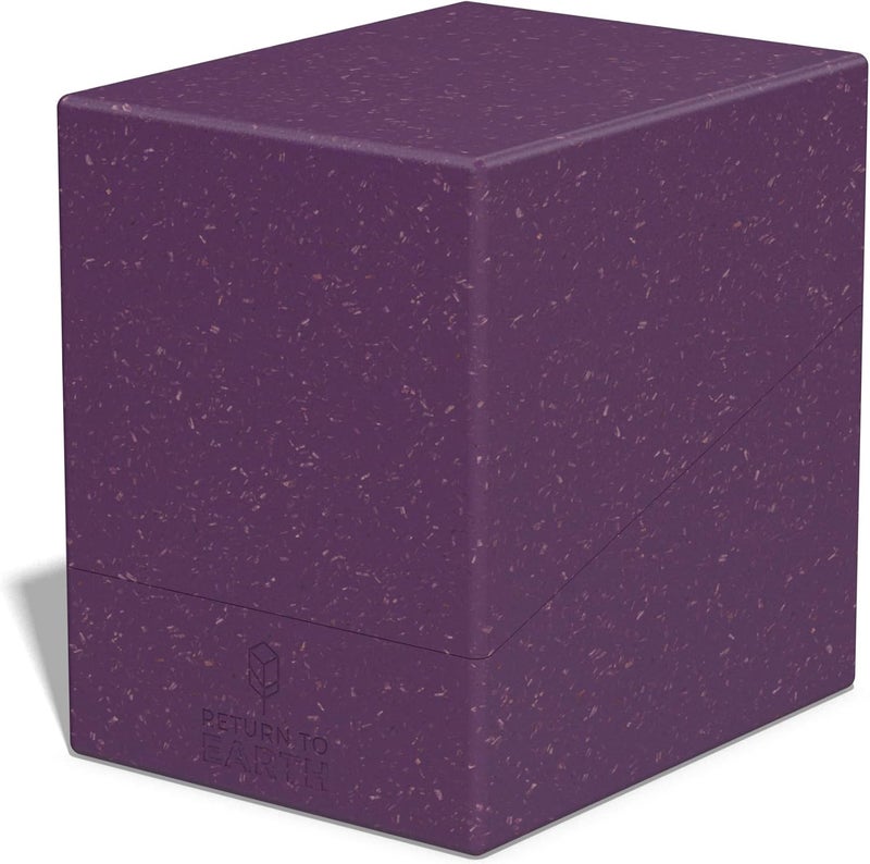 Ultimate Guard RTE Boulder 133+, Deck Case for 133 Double-Sleeved TCG Cards, Purple, 87% Renewable, Made in Germany, Secure & Durable Storage… - Image 4
