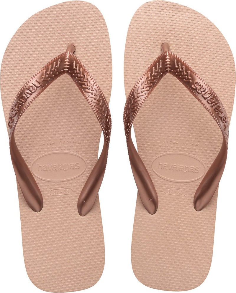 havaianas Top Tiras Women's Pink Flip-Flops 4137428-0076
