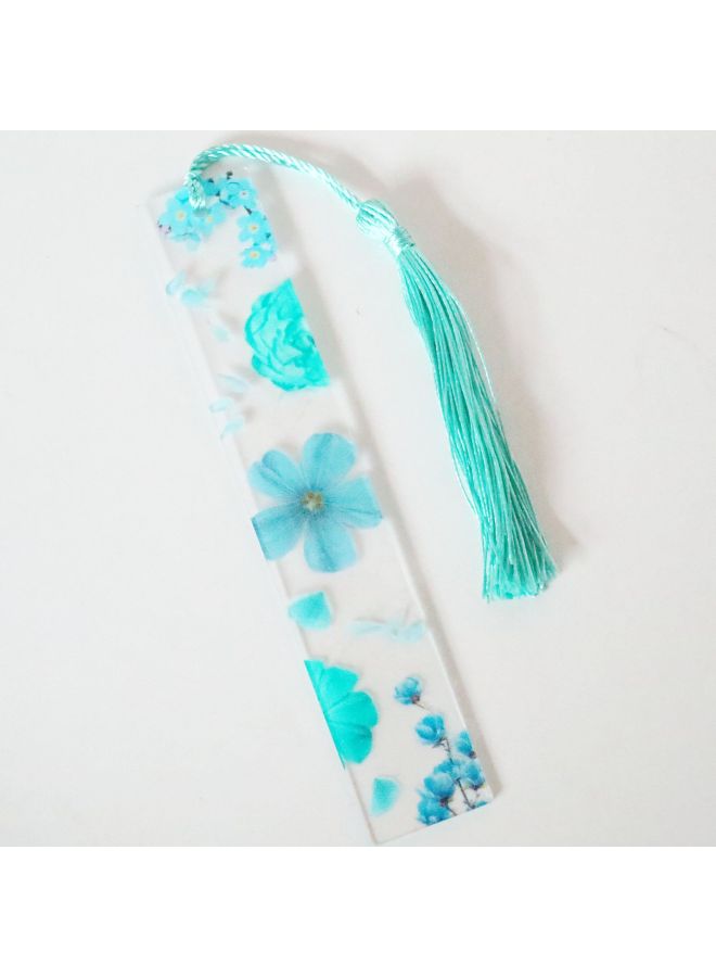 PLUS ONE Transparent Acrylic Bookmark Flower Bookmark Student School Supplies Stationery Gift Creative Gift - Image 1