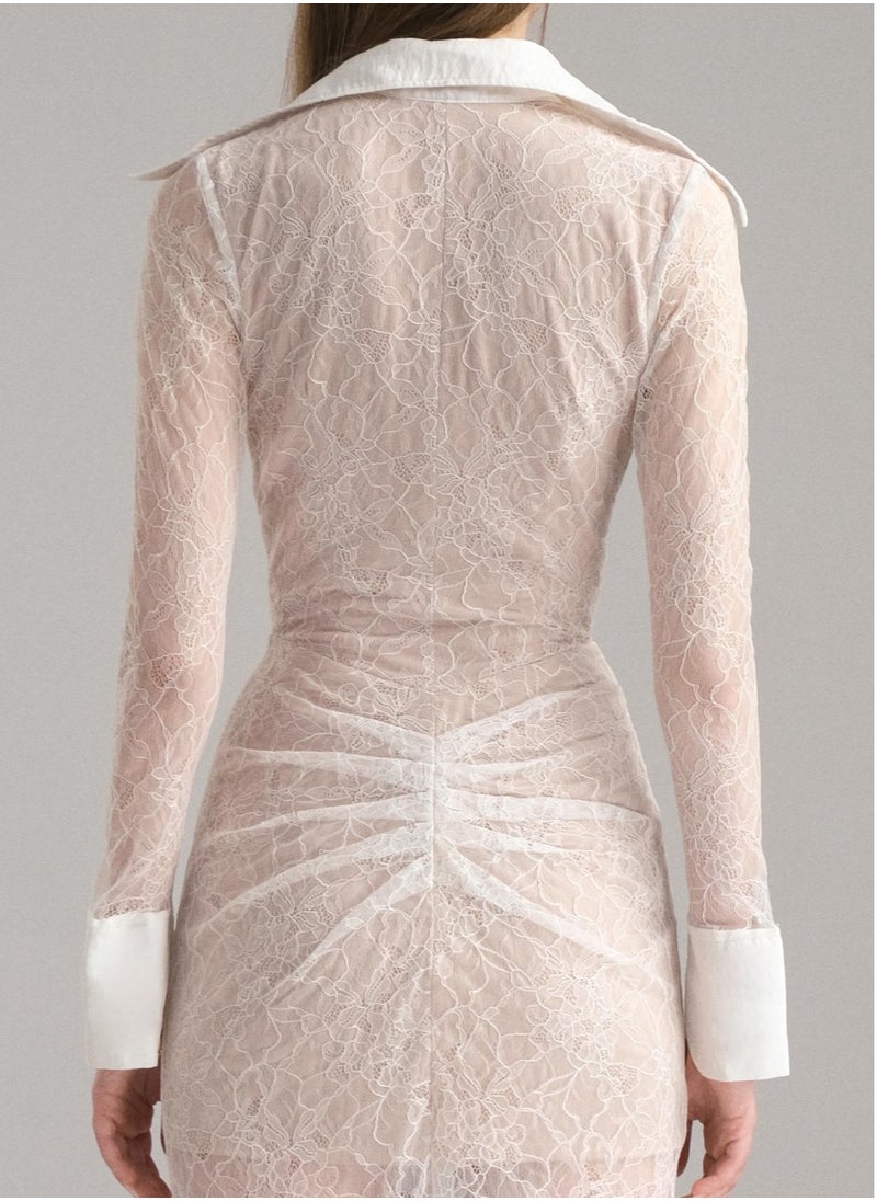 Generic - POEM • MILAN BEIGE MAXI DRESS - Image 1