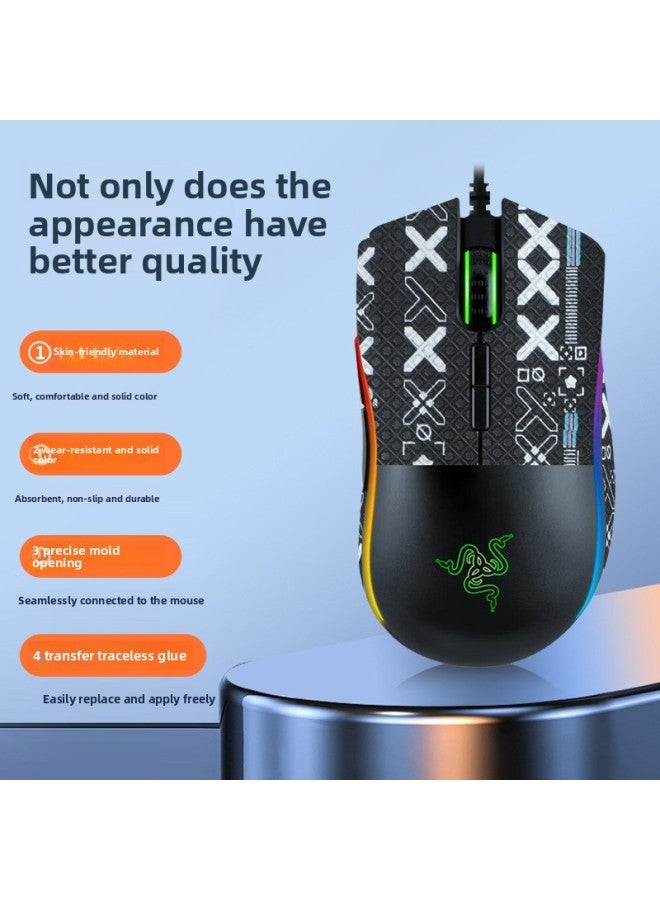 For Thundersnake Mamba Cobra Mouse Anti-Slip Sticker 5G Elite Edition Competitive Edition Sticker Side Skirt Ice Edition Foot Pad-Color:[ice Version] A Pair Of Mouse Feet  - Image 3