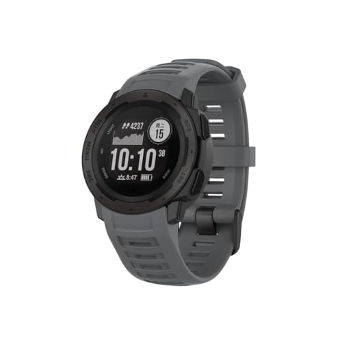 CALANDIS™ for Garmin Instinct Replacement Watch Strap Sillion Wrist Watch Band Grey | I2 - Image 5
