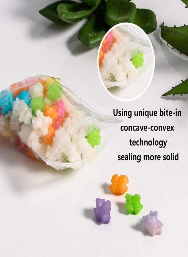 RKZCT 200Pcs Small Plastic Zip Lock Bags for Pills, Jewelry 2 x 3 Inches | Mini Bags for Tiny Items - Image 2