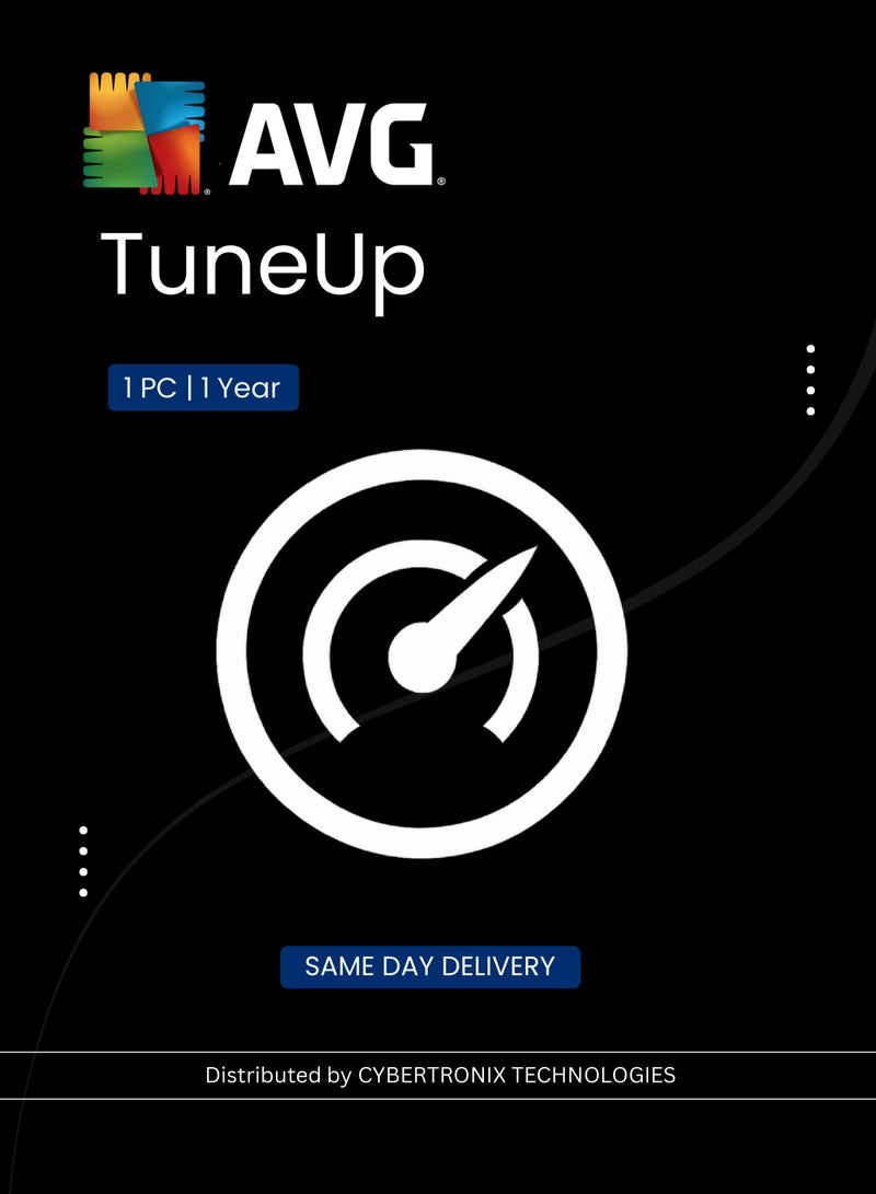AVG TuneUp | 1 PC for 1 Year | Digital License | SAME DAY DELIVERY