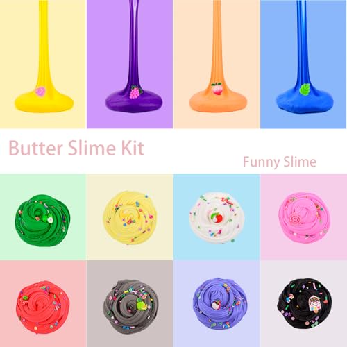 WUJYLY 64 Pieces Mini Slime kitButter Slime Party Favors Valentines Slime Bulk Toy for Classroom Prizes Stocking Stuffers Goodie Bag for Kids Boys Girls Ideal Birthday Easter Filling Gifts - Image 5