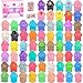 WUJYLY 64 Pieces Mini Slime kitButter Slime Party Favors Valentines Slime Bulk Toy for Classroom Prizes Stocking Stuffers Goodie Bag for Kids Boys Girls Ideal Birthday Easter Filling Gifts - Image 2
