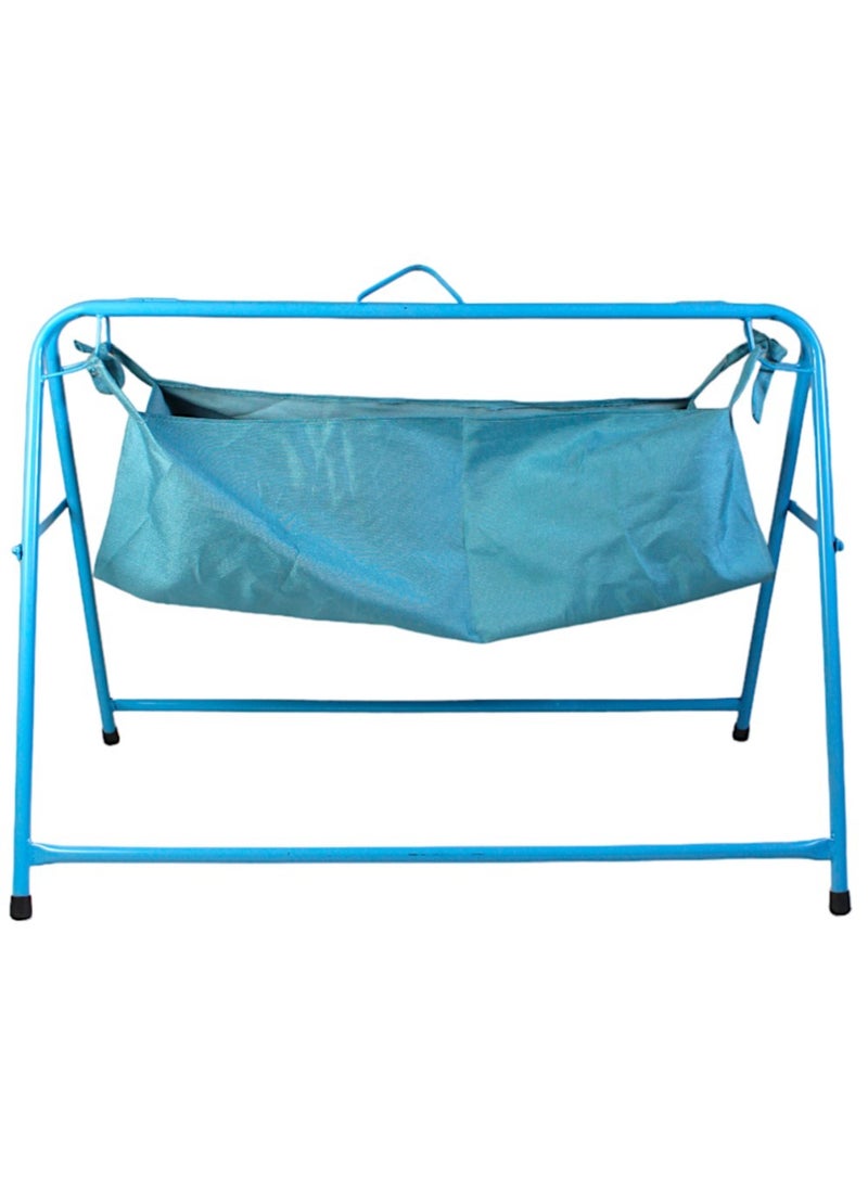 Toy Box - Baby Swing Sleeping Folding Cradle Handlebar Jizani Style For Infant 0-3 Month - 100x80 cm - Image 1