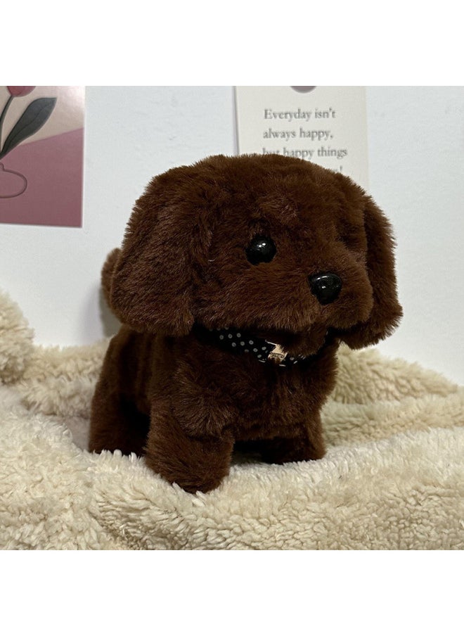 Children's Toys Dogs Can Walk And Call Babies Simulation Electric Plush Puppies Adorable Boys And Girls Free Shipping-Color:Labrador Rice Dumpling-Specification:Without Battery 【5% Of People Choose】  - Image 1