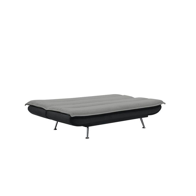 DANUBE HOME أريكة سرير رايكر القماش | أريكة سرير قابلة للتحويل | أثاث غرفة المعيشة المريح L200xW99xH95cm - رمادي/زيتوني - Image 3