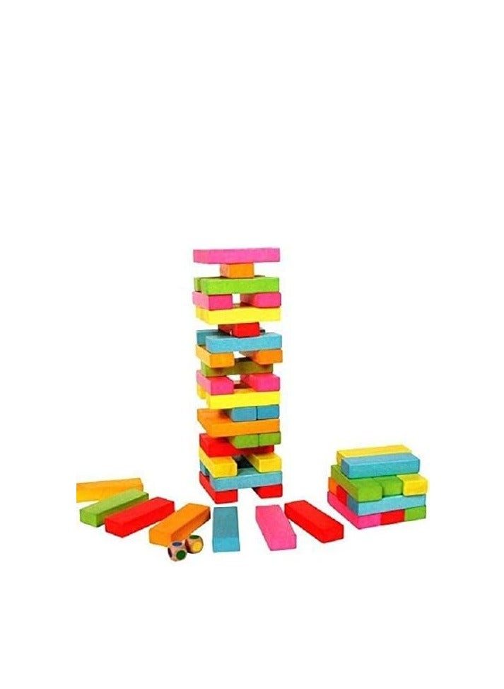 Generic Tower Challenge 54 Piece Wooden Puzzle123456789789
