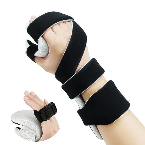 OSK Soft Functional Resting Hand Splint with Finger SeparatorStroke Hand Brace By Restorative MedicalWrist Brace For Carpal TunnelImmobilizer Muscle Atrophy RehabilitationRightSmall - Image 2