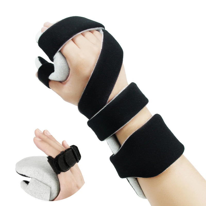 OSK Soft Functional Resting Hand Splint with Finger SeparatorStroke Hand Brace By Restorative MedicalWrist Brace For Carpal TunnelImmobilizer Muscle Atrophy RehabilitationRightSmall - Image 3