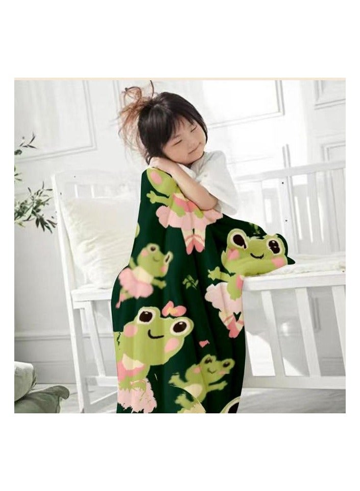 general Flannel thin blanket (warm and comfortable, suitable for sleep, gaming, dust removal and sandproof) 150cm*200cm - 1118 - Image 3