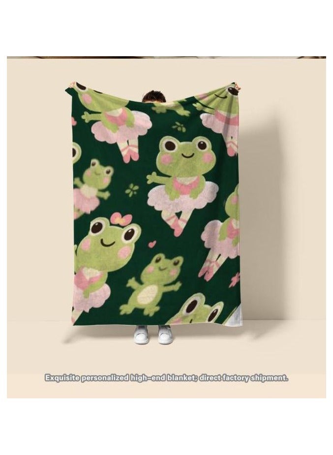 general Flannel thin blanket (warm and comfortable, suitable for sleep, gaming, dust removal and sandproof) 150cm*200cm - 1118 - Image 4