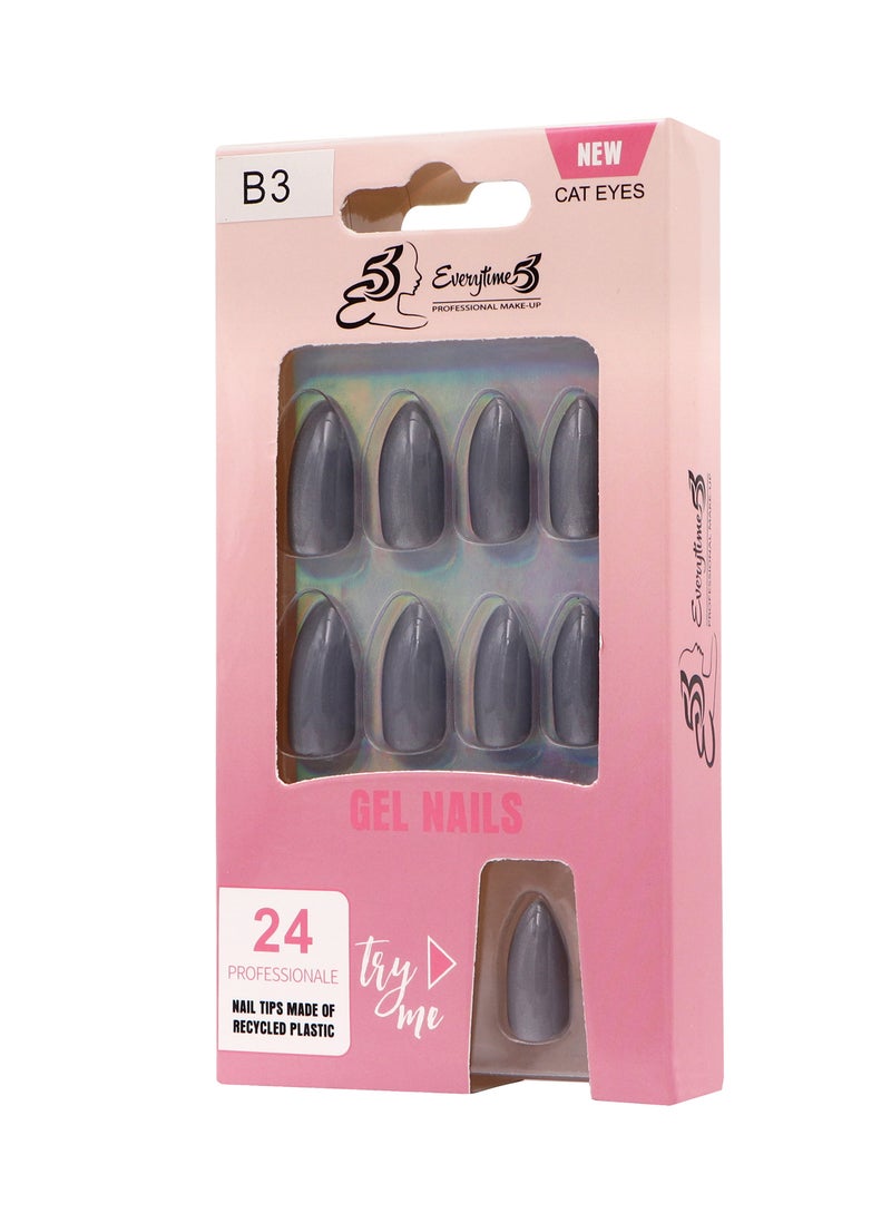 Everytime53 Women's Cateye Gel Nails - B3 - Image 2
