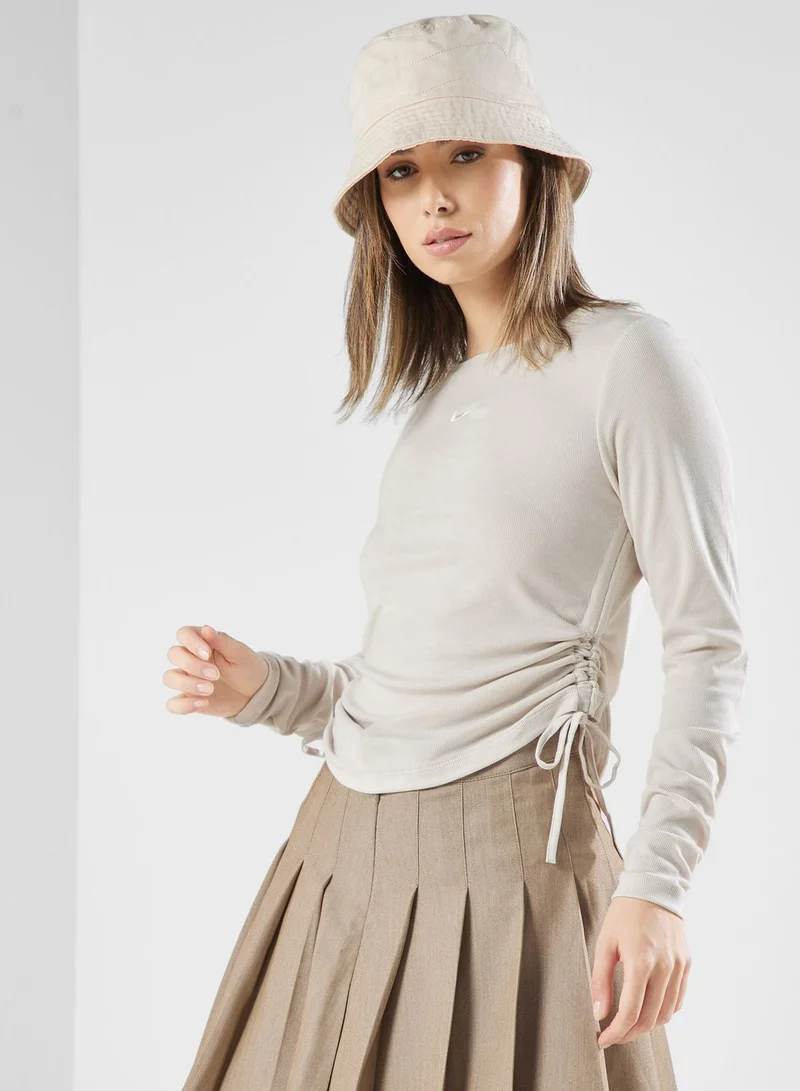 Nike Essential Rib Cropped Tank