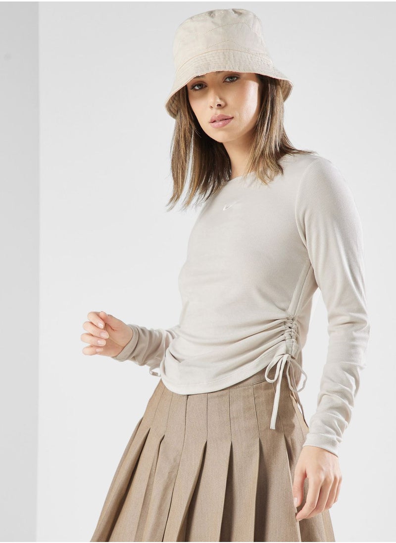 Nike - Essential Rib Cropped Tank - Image 1