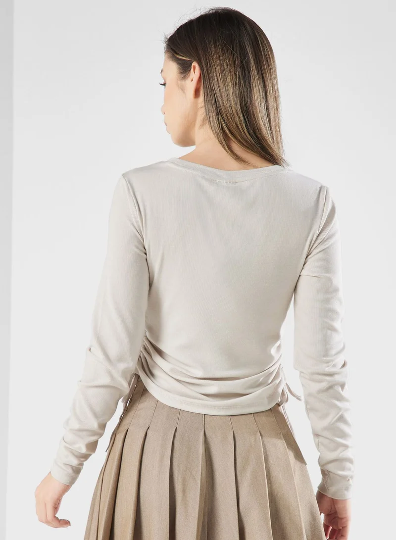 Nike Essential Rib Cropped Tank