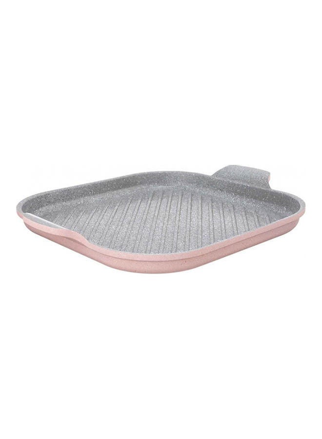 Neoflam Venn Granite Grilling Pan Pink 34cm - Image 1