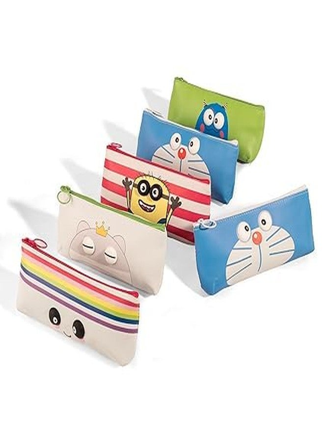 Diamond Craft Return Gifts Birthday Party for Kids - Silicon School Pencil Pouch Stationary Case Box | -Navratre Kanya pujan Gift/Best Gifts for kanjak puja Birthday Return Gift for Kids (10) - Image 1