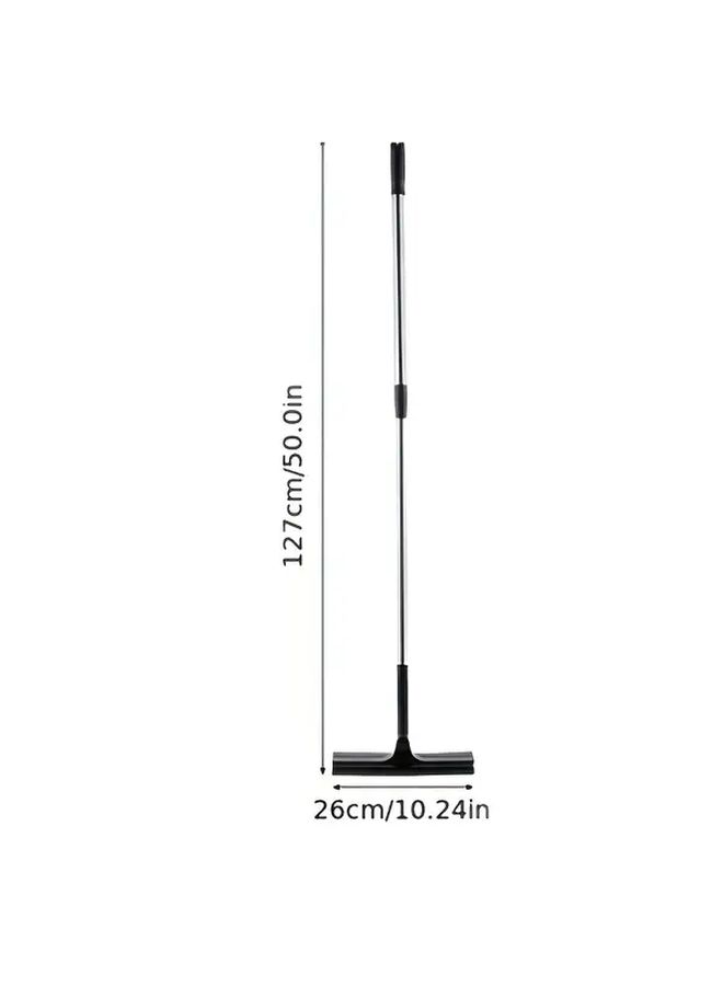 White Extendable Double Sided Window Cleaning Brush With Long Handle - Image 3
