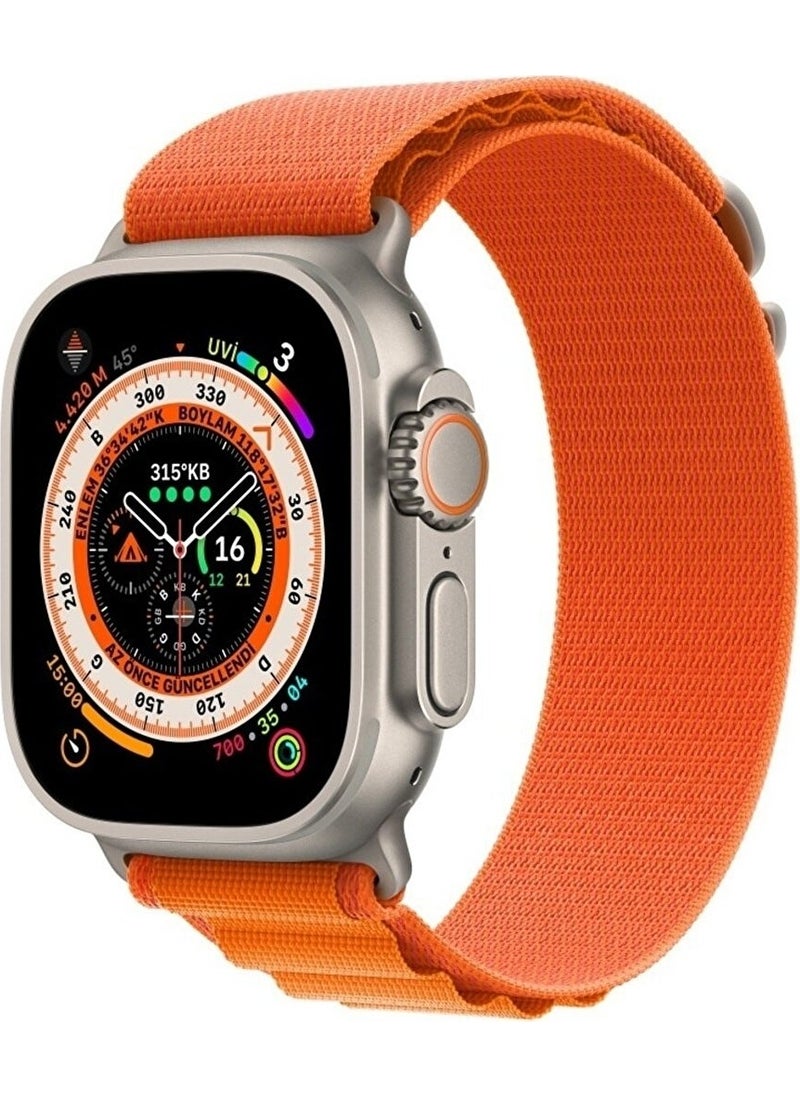 Nezih Case - Decent Case Apple Watch 2/3/4/5/6/7/8/se 38MM 40MM 41MM Alpine Loop Metal Buckle Knitting Processing Strap - Image 1