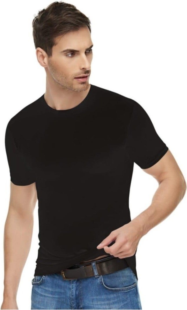 Tutku Elit 1301 Men's Elastane Crew Neck Undershirt Single 