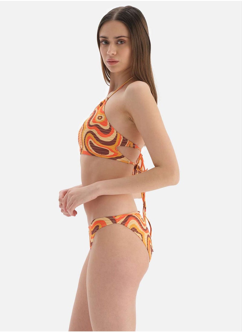 dagi - High Leg Printed Bikini Bottom - Image 1