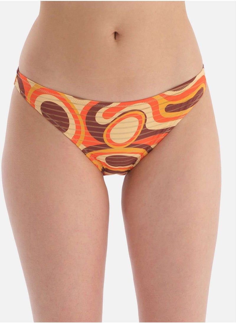 dagi - High Leg Printed Bikini Bottom - Image 1