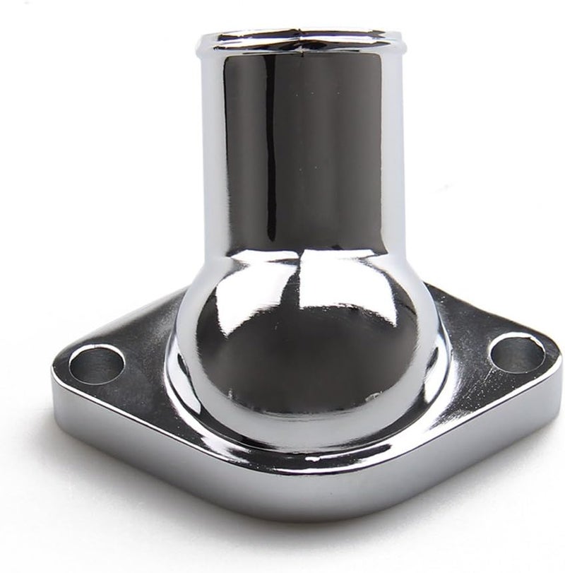 CarBole 50 Degree Chrome Plated 2660 Water Neck Thermostat Housing Fits for Chevy Small Big Block for Chevy (WTN1006) - Image 3