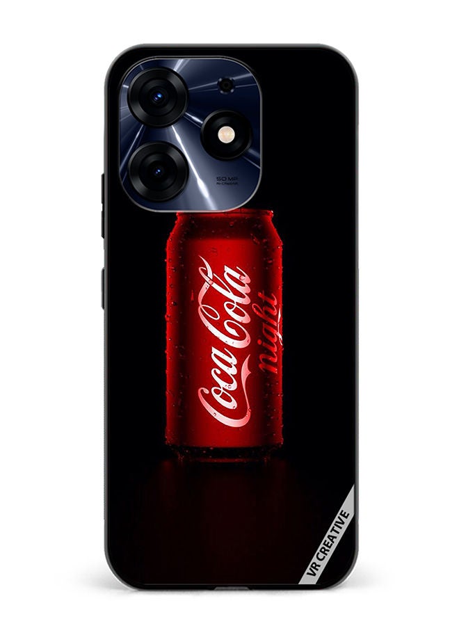 VR CREATIVE Protective Case Cover For Tecno Spark 10 Pro Cococola Design Multicolour - Image 1