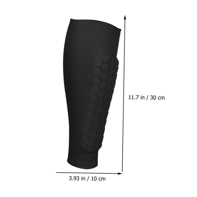 Honeycomb Calf Compression Sleeve for Men Breathable Support for Running Football Basketball Cycling - Image 4